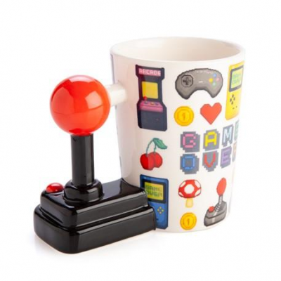 Ceramic Mug With Joystick