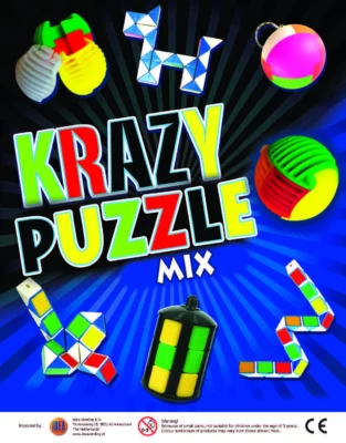 50mm Krazy Puzzle Mix
