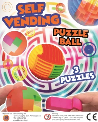 45mm Self Vending Puzzle Ball