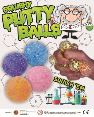 50mm Squishy Putty Balls Medium