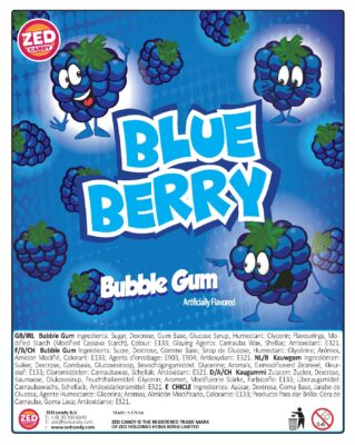 ZED Blueberry_Chewing gum