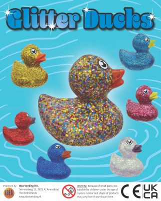 68mm Glitter Duck