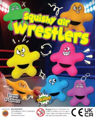 57mm Squishy Air Wrestlers