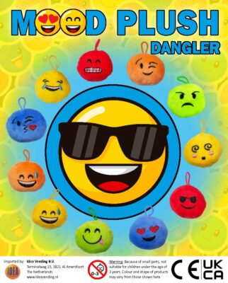 55 Mm Emoji Softtoy Dangler