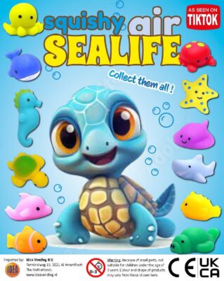 50mm Squishy Sealife Series 2 (sold Out Wk 09)