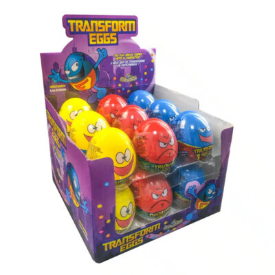 Candy Transformer Eggs – 18pcs In Display