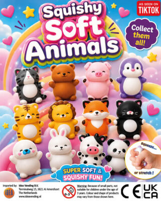50mm Squishy Soft Animal Coll.4