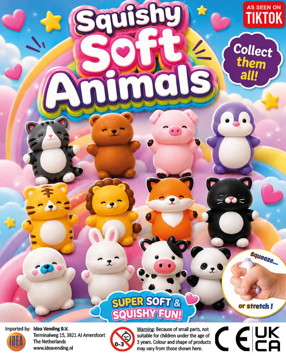 Squishy Soft Animals.coll4 TNC-201257