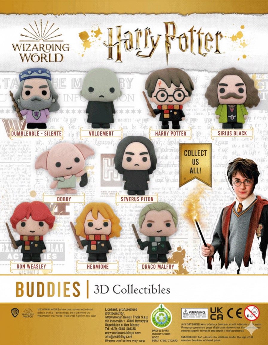 Harry Potter buddies 65mm
