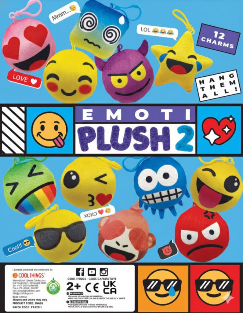 90mm emoji plus dangler