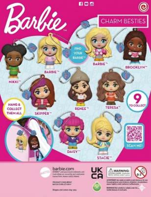 65mm Barbie Charms Besties