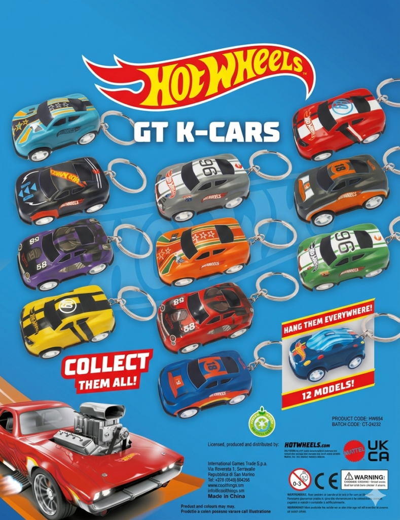 65mm Hotwheels GT K-CARS new