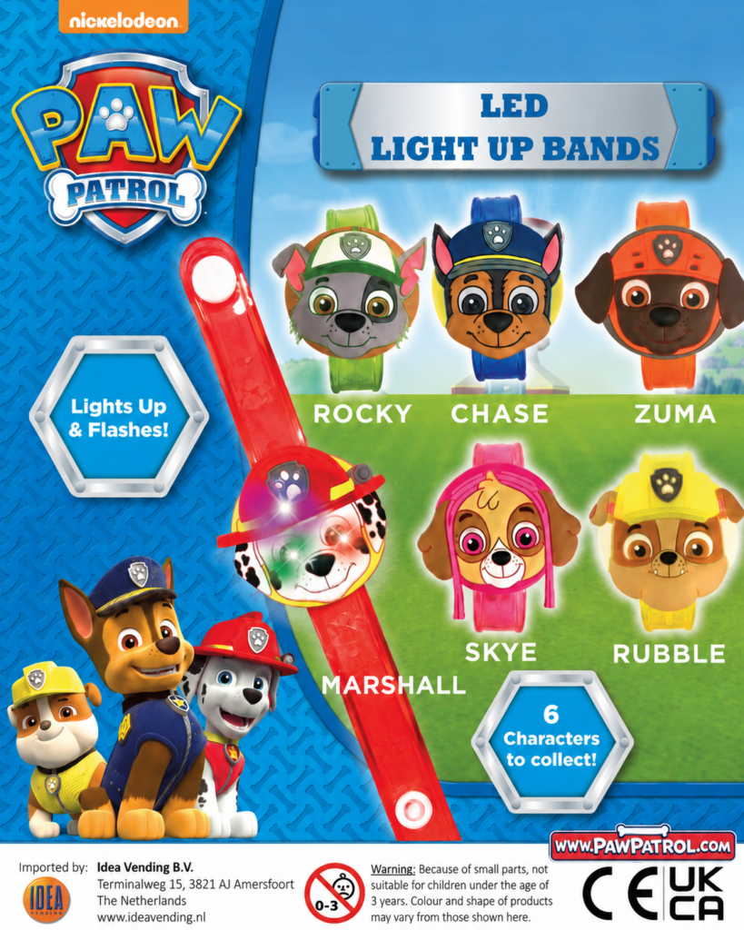 PP - PAW PATROL LED BRACELET idea TNC-401213