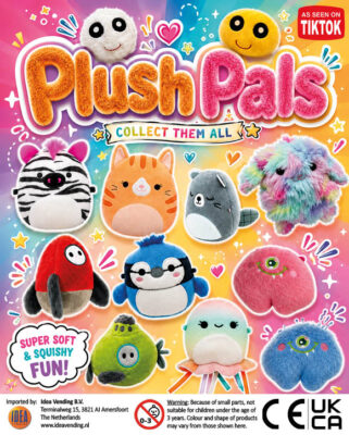 68mm Plush Pals Mix -50pcs