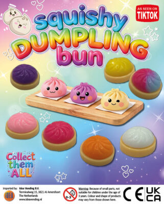 50mm Squishy Dumpling Bun -100pcs