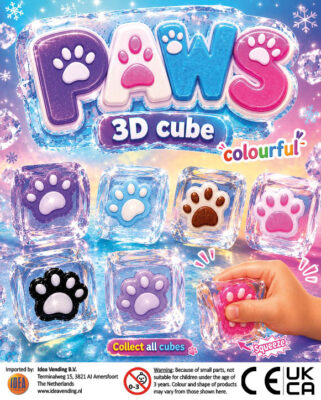 Paws 3D Cube TNC-201260