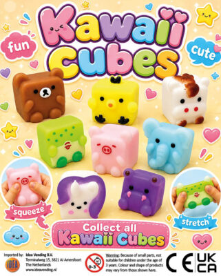 50mm Kawaii Cubes